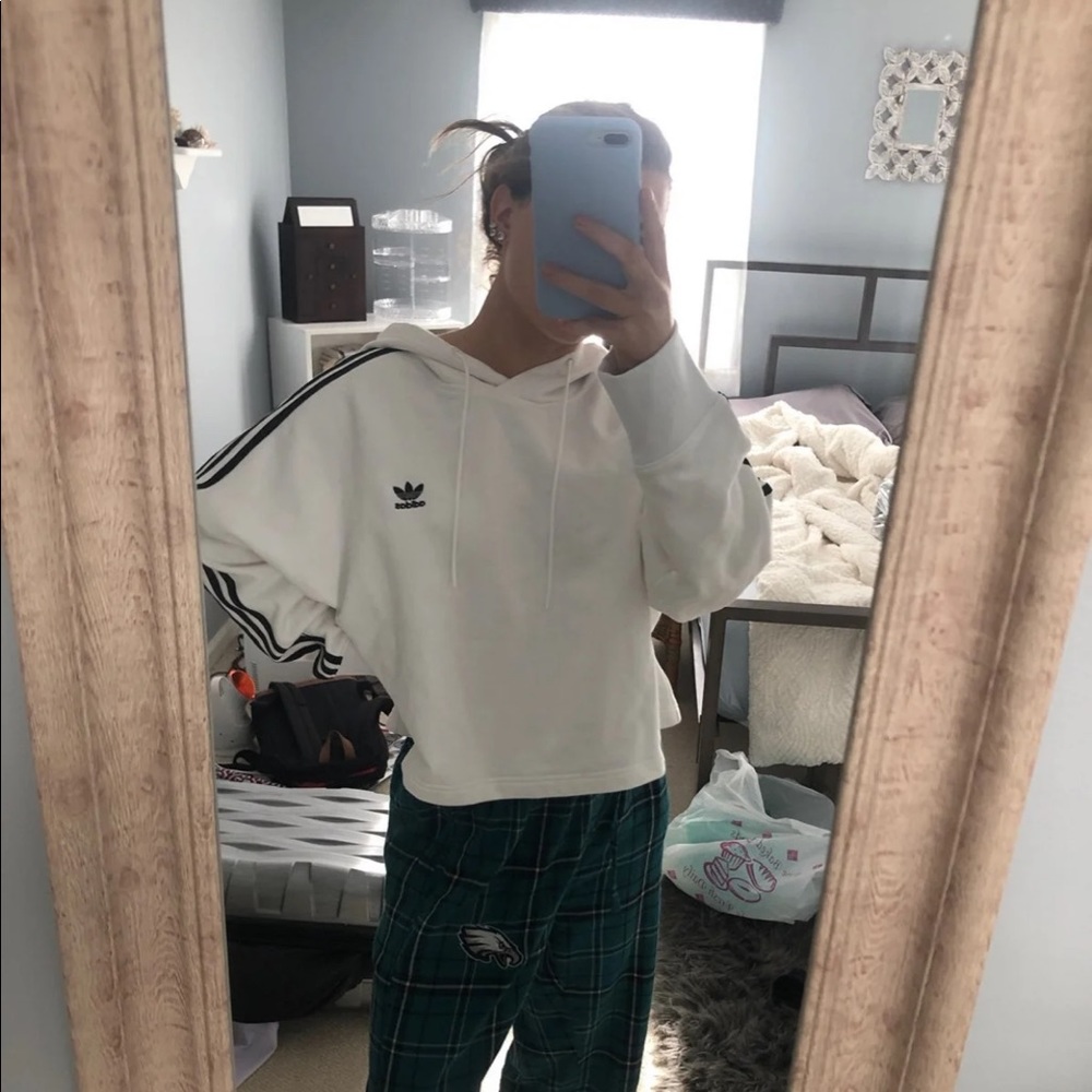 Adidas cropped hoodie